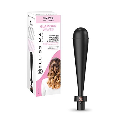 Imetec Bellissima My Pro GT22 140, Accessorio Glamour Waves per Styler Componibile My Pro Twist & Style, Ferro Riscaldato Forma Conica, Diametro 13/38