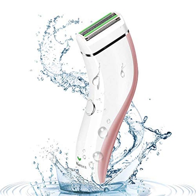 Rasoio elettrico per rasoio da donna Trimmer bikini per braccio gamba gamba ascellare capelli corpo bagnato e asciutto USB ricaricabile aloe impermeab