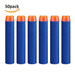 StillCool Nerf Darts Proiettile, 50/100/200pcs Schiuma Freccette 7,2 cm Universal Dardi Proiettili per Nerf N-Strike Elite Series Retaliator Blasters  precio