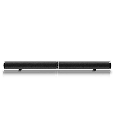ASHATA Soundbar Altoparlante Bluetooth, TV Sistema Audio HiFi Music Soundbar,Wireless Home Theater Stereo Surround Soundbar SoundBox, Supporta AUX/Fib