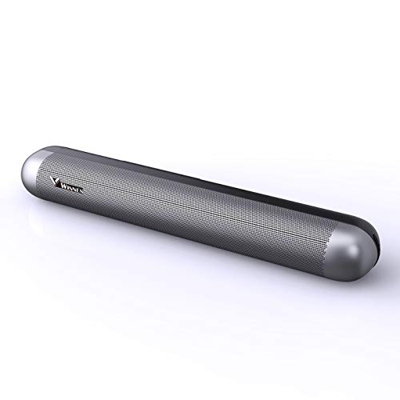 Soundbar 2.0 Canali, Bluetooth 5.0 Wireless Barre Audio Sottili, 105 Decibel, Suono Avvolgente 3D, Ottico/Ausiliario/USB, DSP Integrato, Controllo Rem