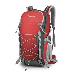 MOUNTAINTOP Zaino Trekking di 40 Litri Zaino da Montagna per Donna e Uomo Zaini da Viaggio Impermeabile con Copertura della Pioggia per Escursionismo  en oferta
