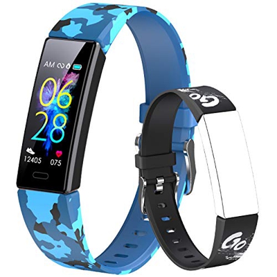 Dwfit Fitness Tracker Smartwatch Orologio Bambino Bambina Uomo Donna,Contapassi Smartwatch Activity Tracker Sportivo Impermeabile,Cardiofrequenzimetro