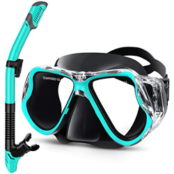 Ver Fenvella Set Snorkeling, Anti-Fog Maschera Snorkeling con Panoramica a 180 Gradi e Boccaglio Snorkel, Kit Snorkeling Professionale per Adulti (Nero Ve y sus características Fenvella Set Snorkeling, Anti-Fog Maschera Snorkeling con Panoramica a 180 Gradi e Boccaglio Snorkel, Kit Snorkeling Professionale per Adulti (Nero Ve características