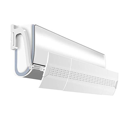 Starmood Condizionatore d'Aria Vento Deflettore Without Perforazione Facile Installazione Telescopico 74-103cm