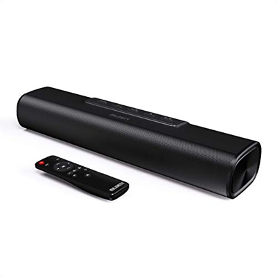 Majority Saxon Soundbar, bluetooth surround, mini soundbar per TV, PC e monitor, modalità suono 3D per musica, film e dialoghi, perfetta come casse pe