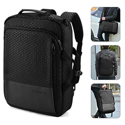 Gimars New Zaino Convertibile 3 in 1 Messenger Bag da Computer Portatile15.6” Borsa a Tracolla da Uomo con Presa USB Zaino Multifunzionale da Business en oferta