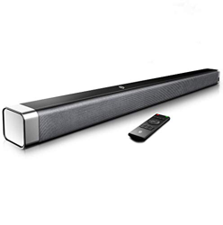 BOMAKER Soundbar 2.0 Canali, Altoparlante Hi-Fi Suono Surround 3D 60W 110dB, Barra Soundbar ODINE I Bluetooth 4.2 Wireless & Cablata Compatibile TV/Ce en oferta