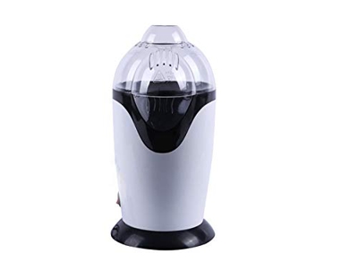 JHNEA Máquina de Palomitas Eléctrico, Máquina para Hacer Palomitas de Maíz, Preparación en 3 minutos, sin Grasa, Circulación de AIRE Caliente, 1200 W 