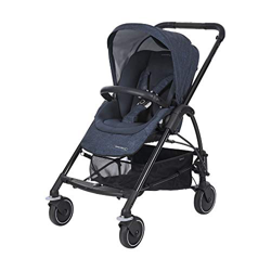 Bébé Confort Mya Passeggino Fronte/Retro Reversibile, Richiudibile Compatto, 4 Ruote, per Bambini dalla Nascita ai 3,5 Anni, Nomad Blue en oferta