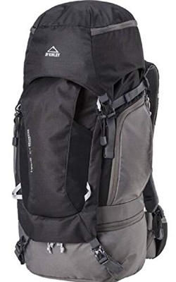 MCKI7 Make Ct 45+10 Vario Trek-Zaino Zaino Unisex, Unisex – Adulto, Black/Greydark/Greyl, 45