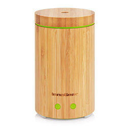 InnoGear Vero Bambù Diffusore di Oli Essenziali Diffusori di Aromaterapia 160 mL ad Ultrasuoni con 7 Luci LED Colorati e Senz'acqua Spegnimento Automa en oferta