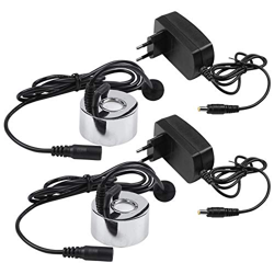 Binchil - 2 umidificatori ad ultrasuoni, con spina da 45 mm, nebulizzatore industriale, 24 V en oferta