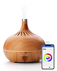 Umidificatore Diffusore di Aromi 400ml Brilex Smart WiFi per Oli Essenziali, Compatibile con Alexa e Google Home- Umidificatore D' Aria Ad Ultrasuoni  características