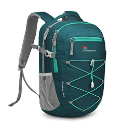 MOUNTAINTOP 22 Litri Zaino da Trekking Sportivo Outdoor Zaino per Uomo Donna Leggero Zaini da Escursionismo Viaggio Daypack, Verde Scuro precio