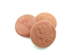 SIMARU - Umidificatore per tabacco tradizionale dal Sud America - Teracotta pietra (3 pezzi) precio