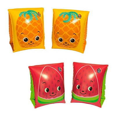 Bestway 32042 | Braccioli per Bambini in 2 Varianti: Fragola e Ananas, 23X15 cm