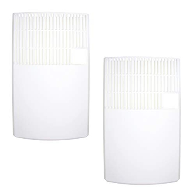 Metrox a1648 - Set di 2 umidificatori per termosifoni + 8 inserti in tessuto non tessuto, per ambienti fino a 15m², evaporatore, diffusore