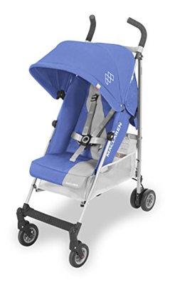 Passeggino Maclaren Triumph - Leggero, portata fino a 25 kg. Cappottina estensibile UPF 50+/impermeabile, sedile imbottito lavabile reclinabile, 4 ruo