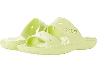 Crocs Classic Sandal, Unisex-Adulto, Lime Zest, 39 EU