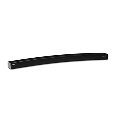 AUNA Areal Bar 330 - Soundbar Curved Multimediale, 40 Watt RMS, 6 Altoparlanti, 2 Tweeter, Bluetooth, AUX, 120 x 7 x 9,7 cm, Telecomando, display LED 