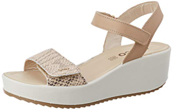 IGI&CO Sandalo Donna DCD 51781, Plateau, Oro (Platino 5178111), 38 EU precio