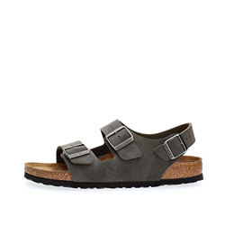 Birkenstock Milano Birko-Flor - Sandalo, Smaragdgrun, taglia 44 en oferta