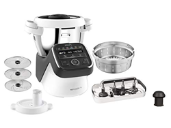 Krups HP50A8 Prep&Cook XL - Robot da cucina multifunzione 1550, in acciaio INOX, 3 litri, colore: Bianco/Nero características