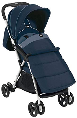 CAM Il mondo del bambino art.831/117 Passeggino Curvi, Blu/avio