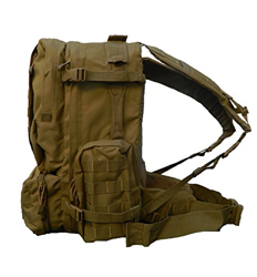 ALGI Zaino Militare Impermeabile Tattico Large 70 Litri Tan Coyote precio