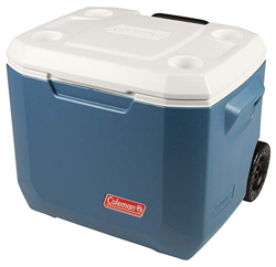 Coleman Xtreme Wheeled Cooler 50QT, borsa frigo passiva con ruote, capacità 47 l, isolamento integrale in PU, raffreddamento per almeno 4 giorni precio