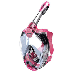 SEAC Magica, Maschera Integrale per Lo Snorkeling 6+, Testata e brevettata per Bambini e Adulti, Rosa, JUNIOR en oferta