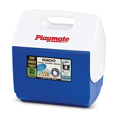 IGLOO Playmate Pal Frigorifero, 6.6 Litro, Blu/Bianco