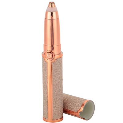 Epilatore elettrico per sopracciglia per il viso Epilatore per capelli, USB Trimmer per sopracciglia indolore Tagliacapelli per il viso Kit per la cur