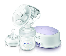 Philips Avent SCF332/01 Tiralatte Elettrico con Cuscinetti Massaggianti, Include Tettarella (0+m) e Biberon, 125 ml precio