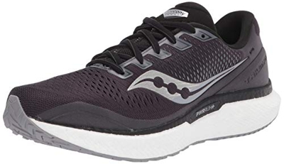 Saucony Triumph 18, Scarpe da Trekking Uomo, Charcoal/White, 46 EU