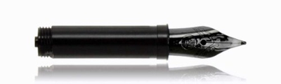Kaweco Spare Nib 060 - Pennino di ricambio per penna stilografica, in acciaio INOX e plastica, colore: Nero