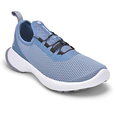 Salomon SENSE FEEL 2 Scarpe da Uomo con EnergyCell per Trail Running, 44 EU, Multicolore (Ashley Blue/White/Quarry)