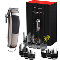 Remington Tagliacapelli Heritage Uomo Professionale, Lame in Acciaio, 11 Pettini, HC9100 características