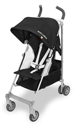 Maclaren Passeggino Globetrotter - Leggero, compatto, facile da manovrare. Cappottina estensibile UPF 50+/impermeabile, sedile reclinabile e Parapiogg características