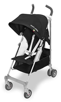 Maclaren Passeggino Globetrotter - Leggero, compatto, facile da manovrare. Cappottina estensibile UPF 50+/impermeabile, sedile reclinabile e Parapiogg