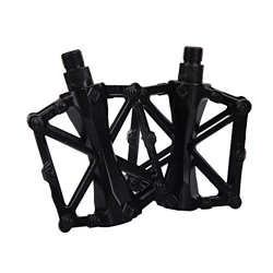 Herefun Pedali Bicicletta, Pedale da Ciclismo Mountain Bike Pedale Lega di Alluminio Ultra-Leggero Antiscivolo, Pedali Bici Mountain Bike Pedali 9/16  en oferta