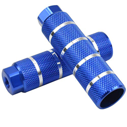 YMWALK Pedane bici, 2 pezzi Pedane bici in alluminio universali Pedane acrobatiche BMX Pedane ciclismo Piedi posteriori antiscivolo Pedali Accessori b precio