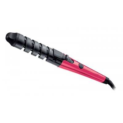 SONAR SN-1011 PIASTRA ARRICCIACAPELLI IN CERAMICA PROFESSIONALE COLORE ARANCIO/BIANCO DA 45-50W PER ACCONCIATURE EFFETTO RICCIO. TEMPERATURA MAX 190 G