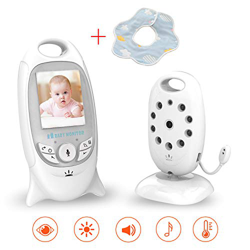 SmartBaby Baby Monitor Audio Bidirezionale Video Camera Babyphone Wireless Realtime Digital LCD Display Babyviewer Videosorveglianza Sicurezza (smartb precio