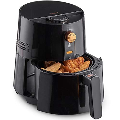 VonShef Friggitrice ad Aria senza Olio 2,5L – Cucina sana con pochi grassi, Frittura senza olio in alternativa alla frittura con immersione nell’olio,