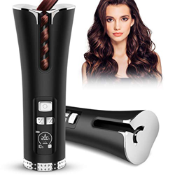 Ferro Arricciacapelli Automatico, Xpreen Arriccia Capelli Bacchetta Arricciacapelli Ceramica per Bigodino Senza Fili Con 3 Temperature e 4 Impostazion precio