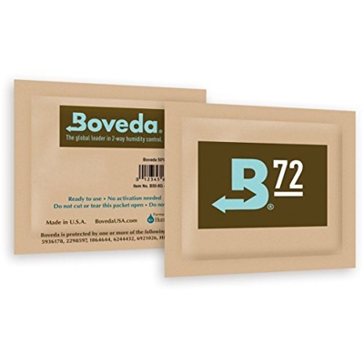 Boveda Humidipak 8 Gram (Medium) 10 Pack 2-way Humidity Control 72% RH by Boveda