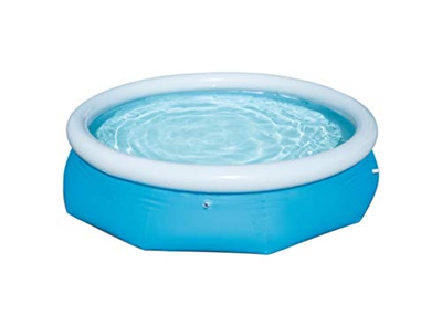 Slabo SO Fast Set Pool | Piscina da Giardino con Anello Gonfiabile ad Aria | Piscina per Bambini Rotonda in Un Set Completo | Piscina automontante - S