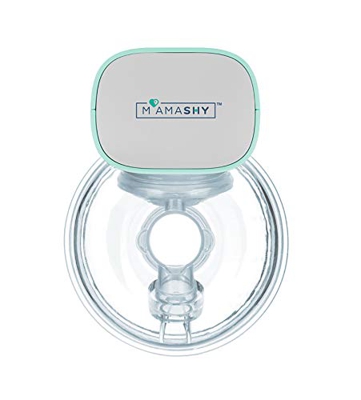 Tiralatte elettrico ultima generazione portatile innovativo per neonati con serbatoio in morbido silicone(27mm)
